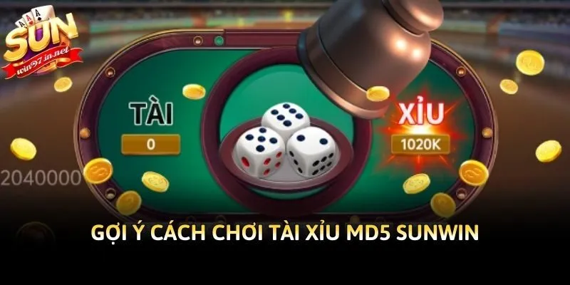 Gợi ý cách chơi tài xỉu MD5 Sunwin